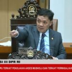 Ketua Komisi III DPR RI, Habiburokhman, mengambil tindakan tegas dengan mengusir perwakilan pengembang PT Hasana Damai Putra (HDP) dari Ruang Rapat Dengar Pendapat Umum (RDPU) di Kompleks Parlemen, Senayan, Kamis (26/2/2026).