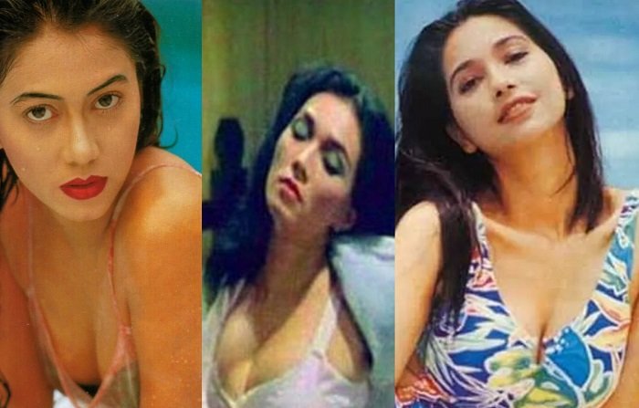 Foto Kolase: Mengenang deretan artis “bom seks” film Indonesia era 1980–1990-an seperti Eva Arnaz, Sally Marcellina, Ayu Azhari, Kiki Fatmala, Gitty Srinita, hingga Febby Lawrence yang pernah meramaikan industri perfilman Tanah Air. (Kolase JakartaVibes.com/Istimewa)