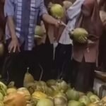 Foto: Viral di media sosial (Medsos) sejumlah siswa menerima kelapa utuh sebagai bagian dari menu program Makan Bergizi Gratis (MBG) di sebuah sekolah di kawasan Gresik, Jawa Timur. (Istimewa)