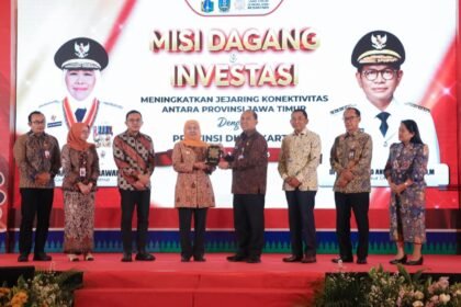 Sekretaris Daerah (Sekda) DKI Jakarta, Uus Kuswanto menghadiri kegiatan Misi Dagang dan Investasi bersama Pemerintah Provinsi (Pemprov) Jawa Timur