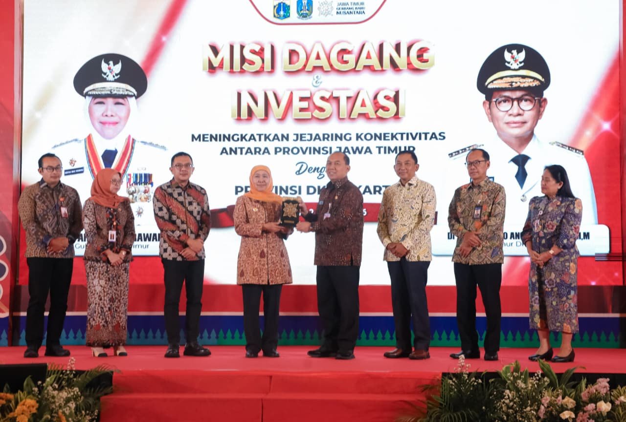 Sekretaris Daerah (Sekda) DKI Jakarta, Uus Kuswanto menghadiri kegiatan Misi Dagang dan Investasi bersama Pemerintah Provinsi (Pemprov) Jawa Timur
