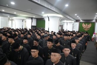 Gubernur DKI Jakarta Pramono Anung melantik 521 pejabat fungsional di lingkungan Pemerintah Provinsi (Pemprov) DKI Jakarta di Balai Kota Jakarta, Rabu (4/3).
