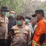 Kapolda Riau turun langsung meninjau karhutla di Bengkalis, menegaskan penanganan terpadu dan mewaspadai ancaman Super El Nino.