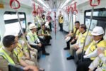 Pembangunan koridor LRT Jakarta rute Pegangsaan Dua–Manggarai telah mencapai 95 persen dan ditargetkan siap diresmikan pada Agustus 2026