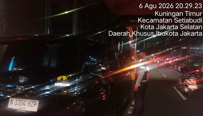 Foto: Suku Dinas Perhubungan (Sudinhub) Jakarta Selatan meningkatkan pengawasan dan pengendalian lalu lintas di kawasan Jalan H.R. Rasuna Said, Setiabudi, Jakarta Selatan, Kamis (6/8/2026). (Dok Sudinhub Jakarta Selatan)