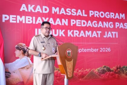 Bank Jakarta menyalurkan pembiayaan KUR dan Non-KUR kepada pedagang Pasar Induk Kramat Jati dengan plafon hingga Rp500 juta untuk mendorong UMKM naik kelas.