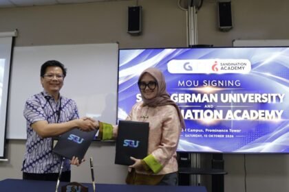 Foto: Swiss German University (SGU) bekerja sama dengan Sandiaga Nation menggelar Sandiaga Nation Master Class Program di Kampus SGU, Alam Sutera, pada Sabtu (10/10/2026). (Istimewa)