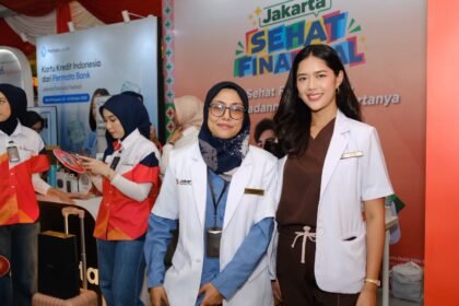 Bank Jakarta dan None Jakarta 2026 mengajak masyarakat menerapkan pola hidup sehat serta mengelola keuangan secara bijak dalam Jakarta Financial Festival 2026.