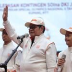 Gubernur Pramono Anung melepas kontingen SOIna DKI Jakarta yang terdiri atas 120 atlet, 57 pelatih, dan 43 ofisial untuk berlaga di PESONAS II 2026 di Kupang.